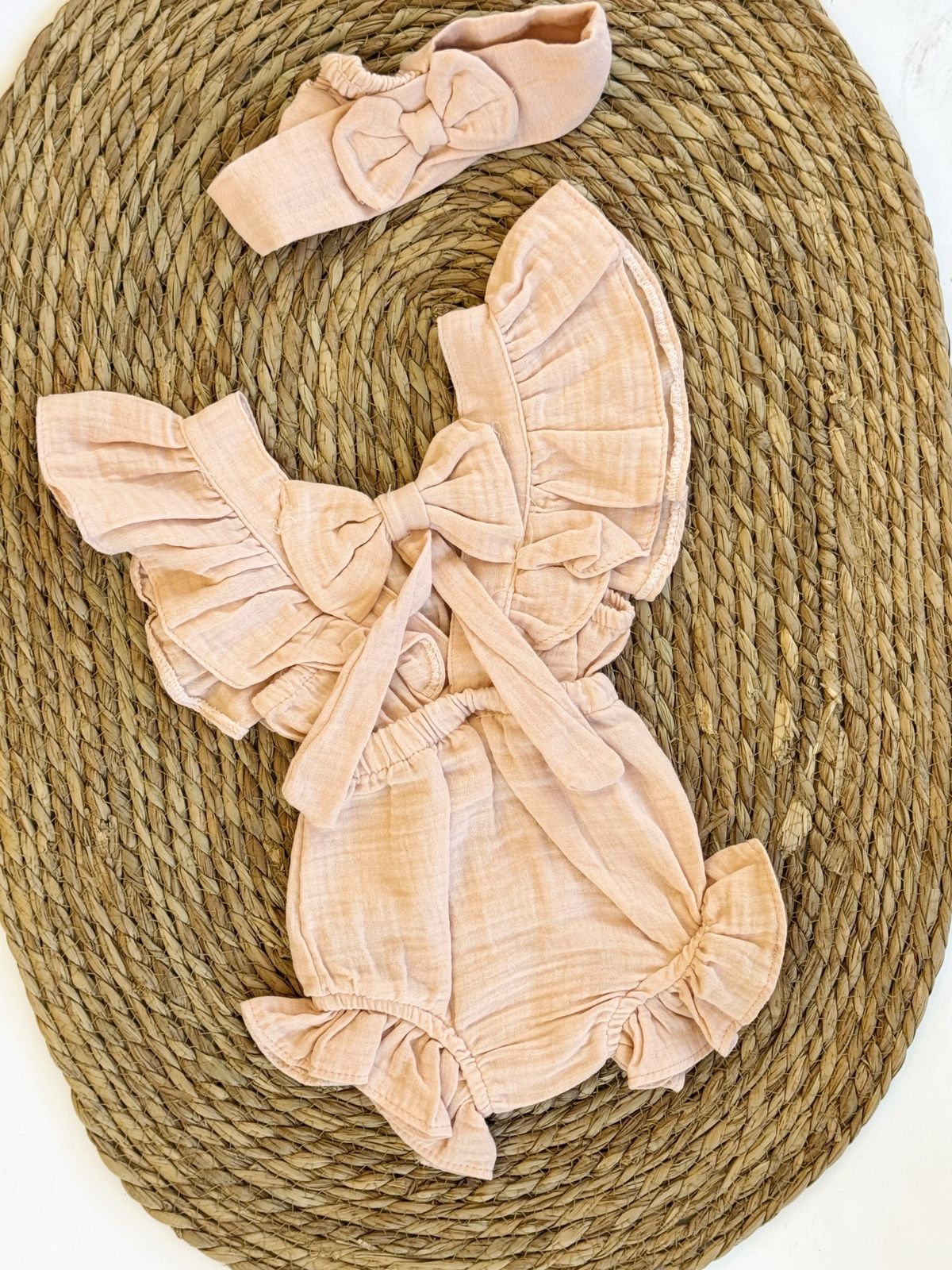 Linen Rompers available in 2 colors