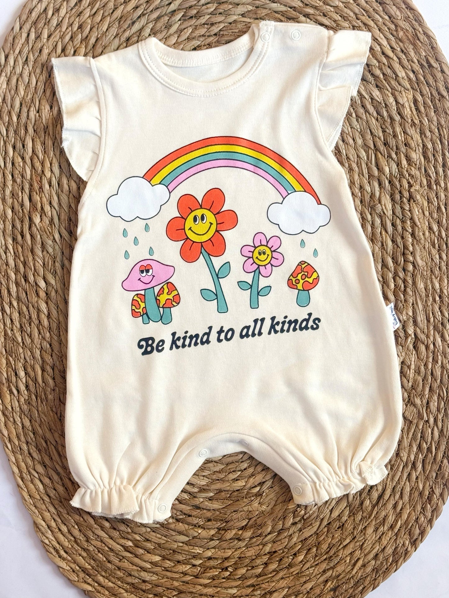 Cotton Rompers available in 3 colors