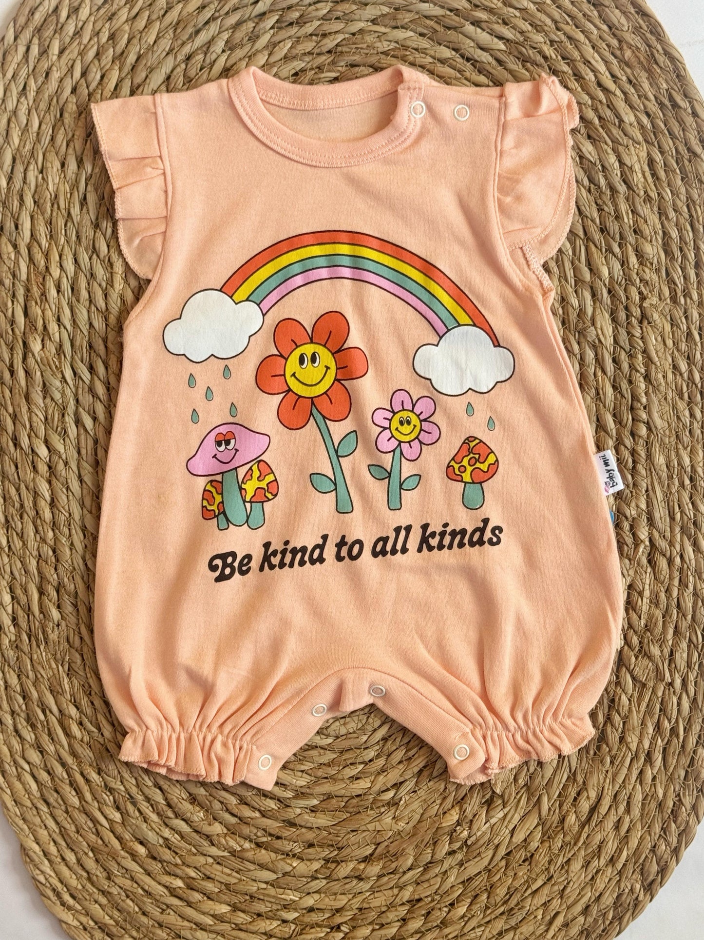 Cotton Rompers available in 3 colors