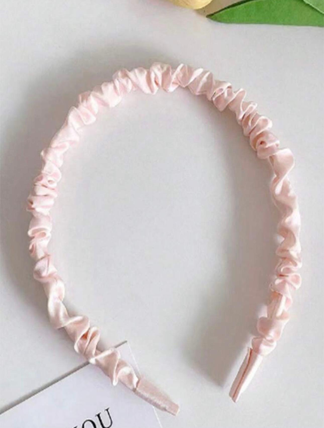 Satin Pleated Headbands