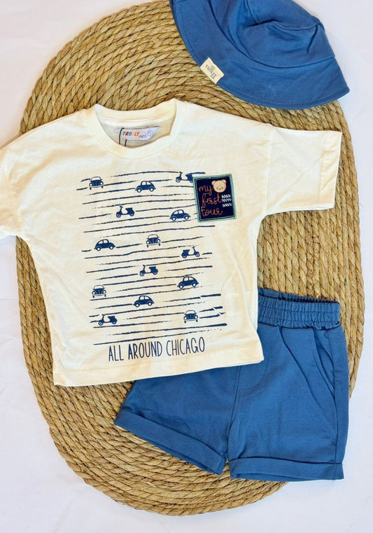 Cotton Set with Hat