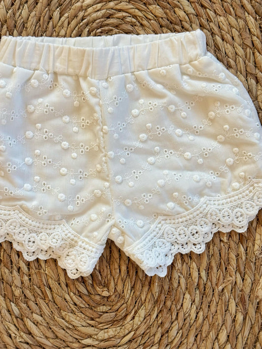 White Shorts