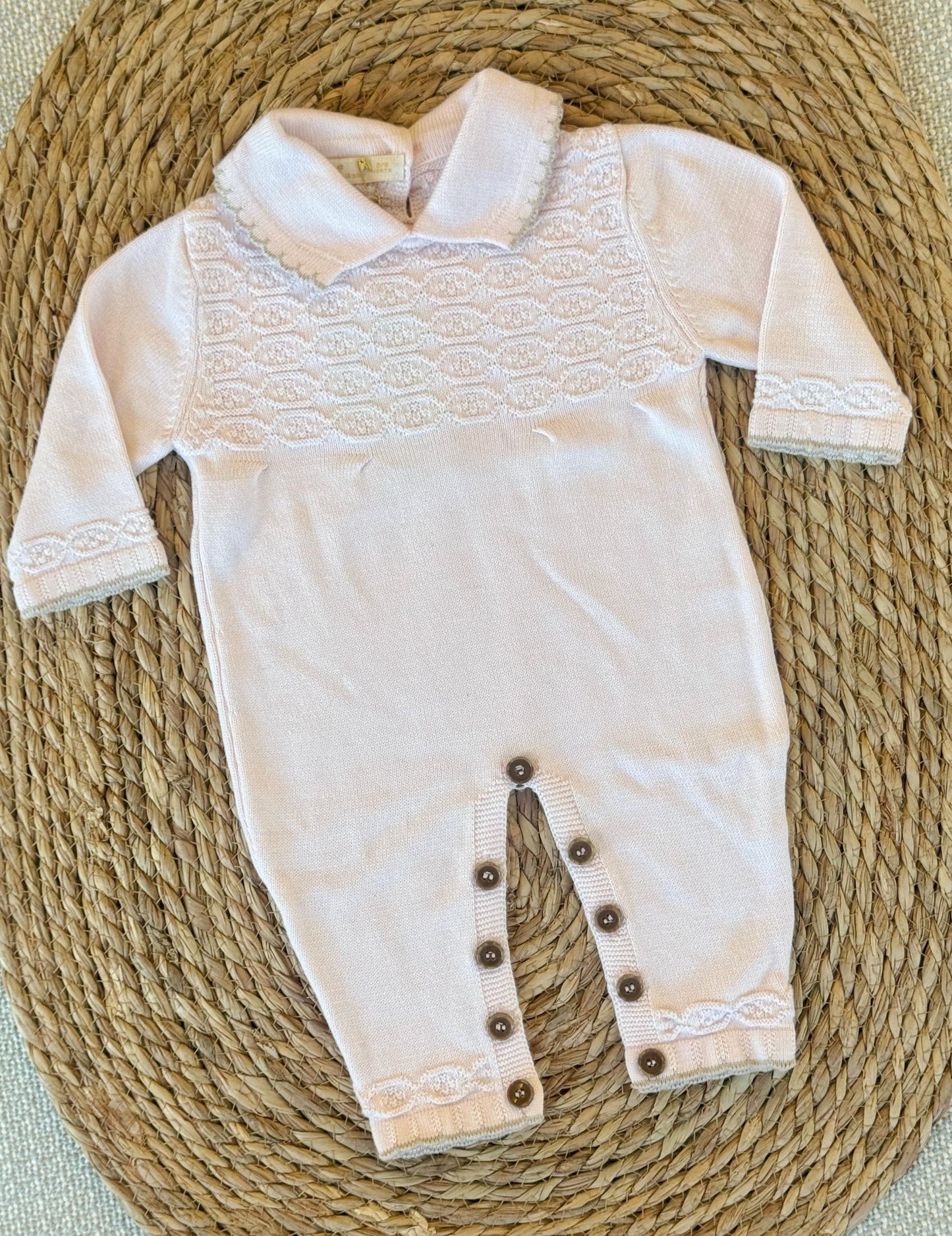5 Pieces Pink Baby Set with Blanket