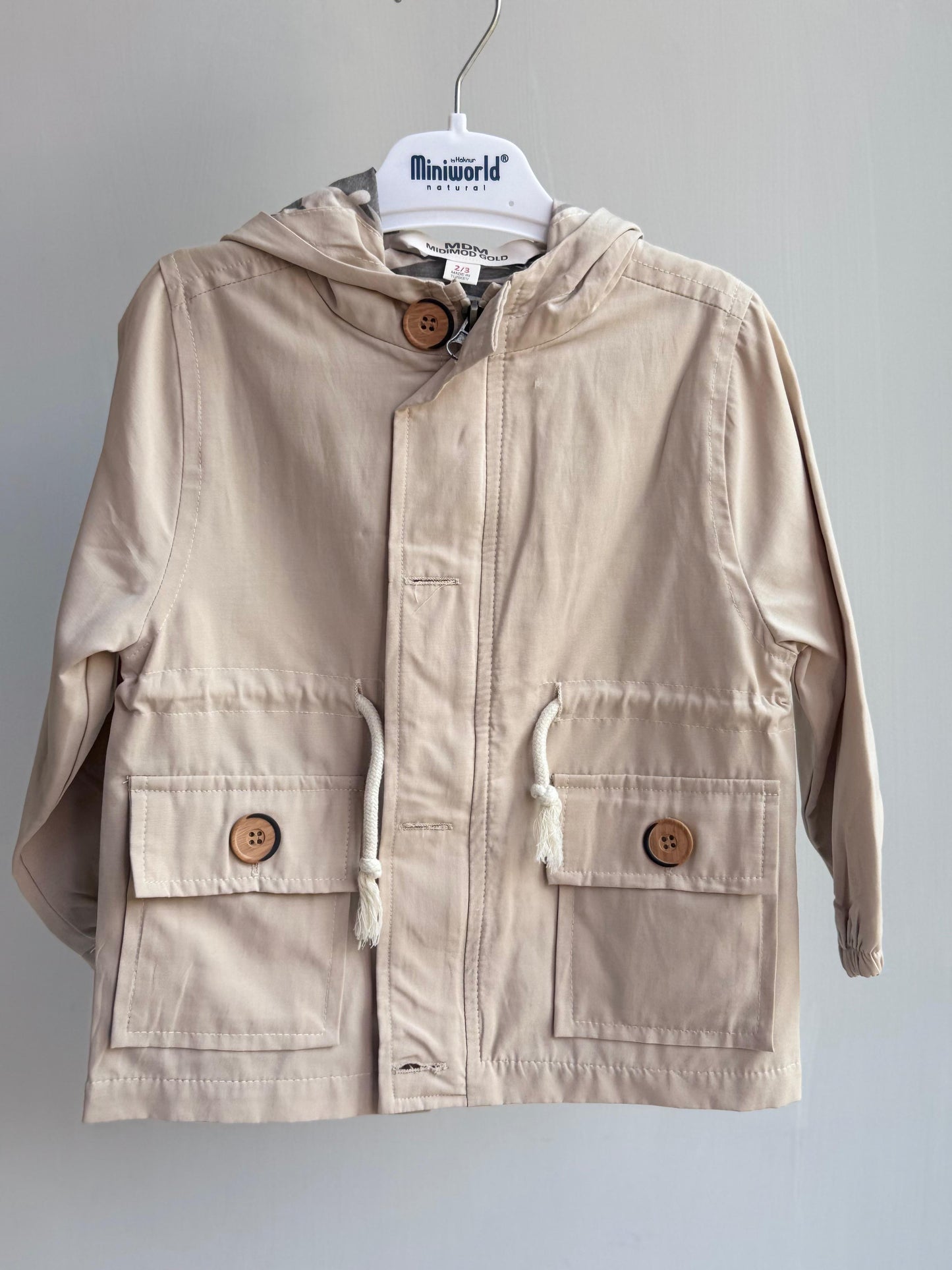 Unisex Beige Jacket