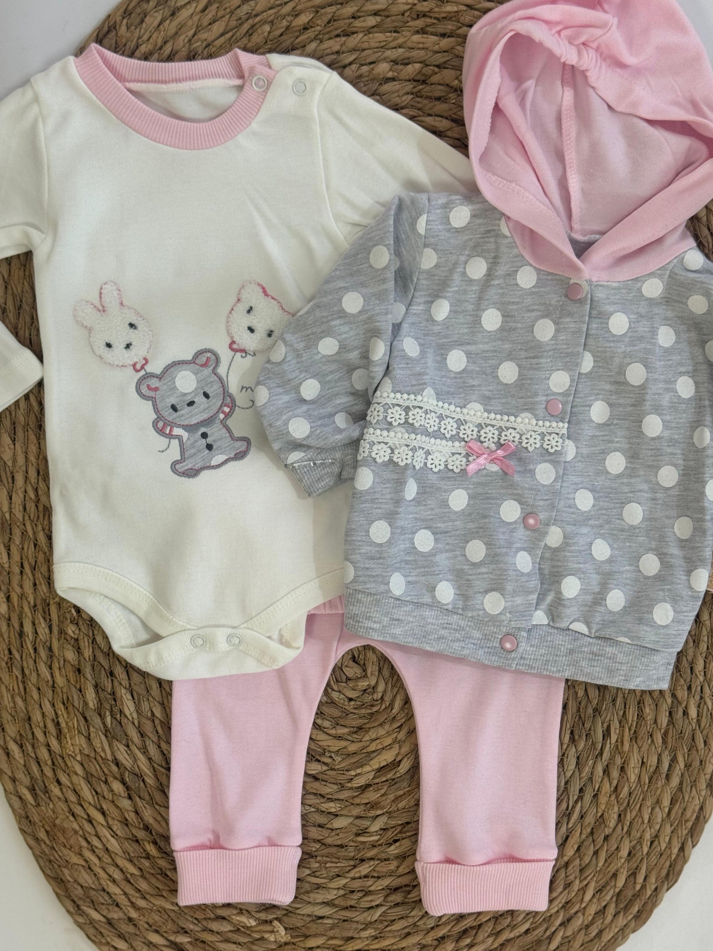 3 pieces cotton set