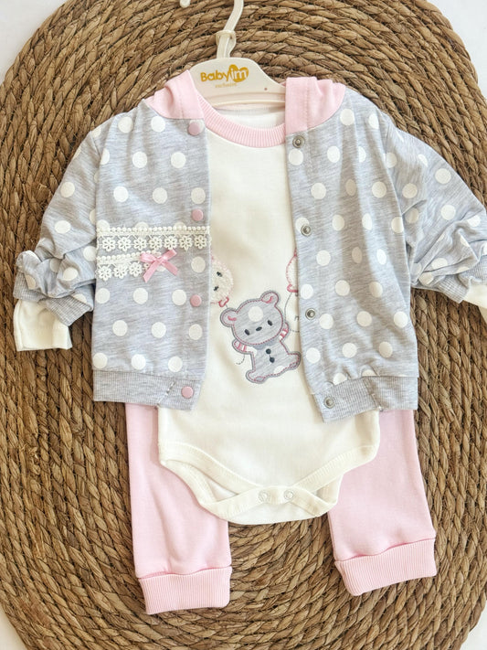 3 pieces cotton set