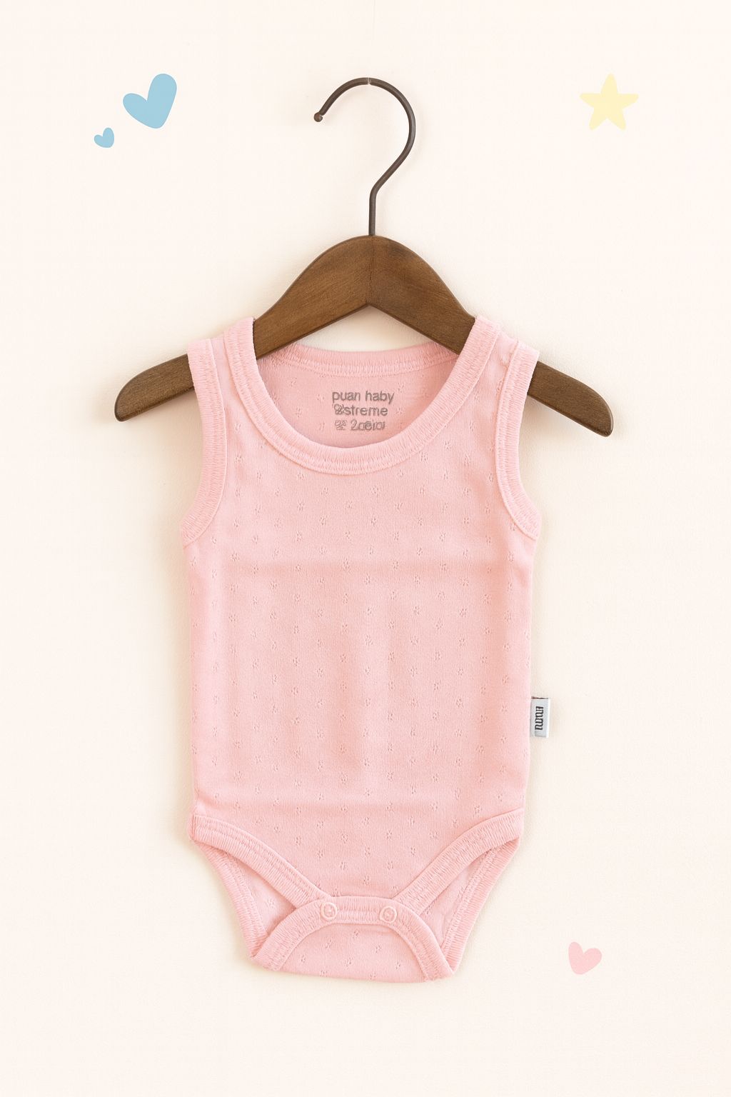 100% Cotton Bodysuit available in 2 colors