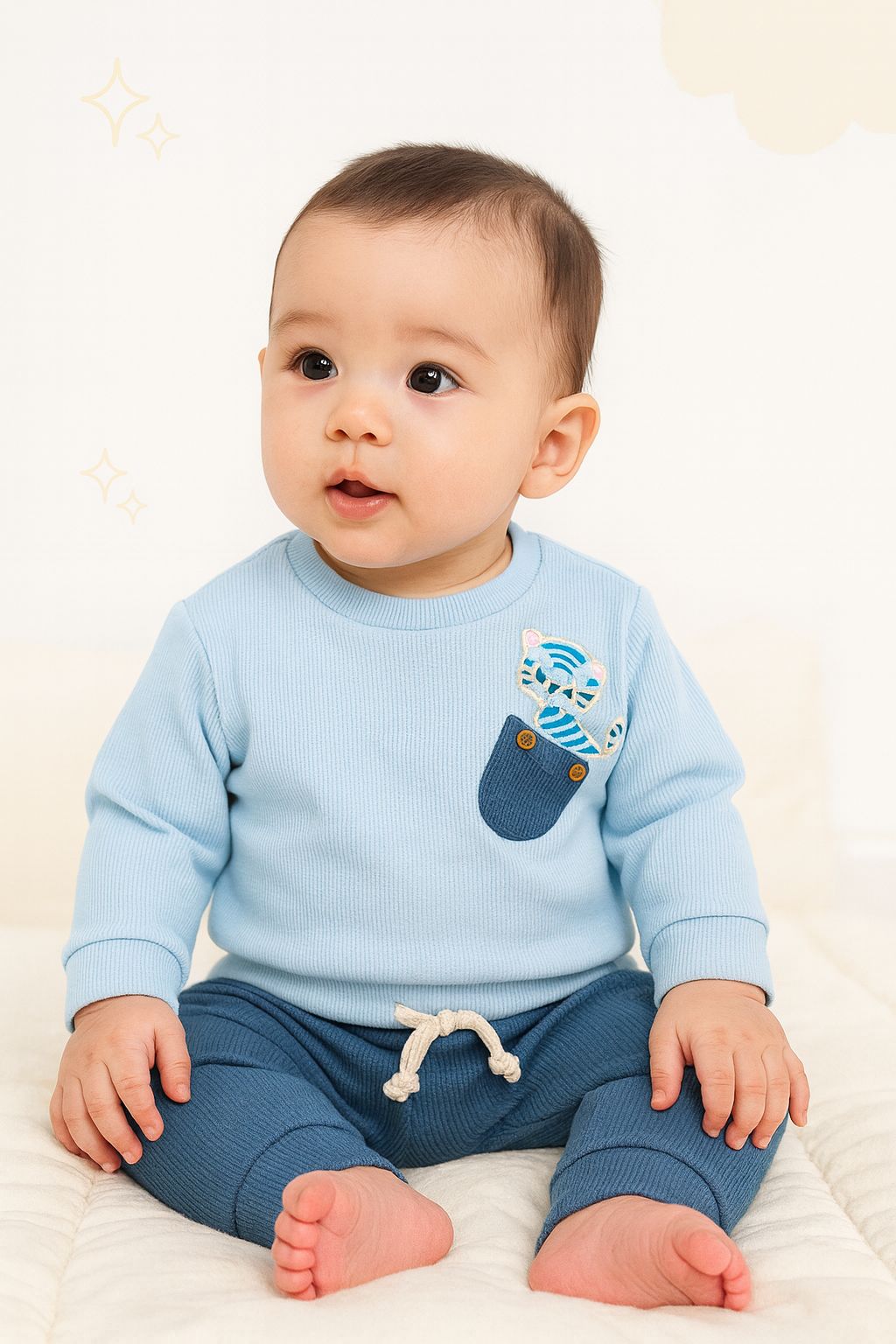 Cotton baby boy set / pijama