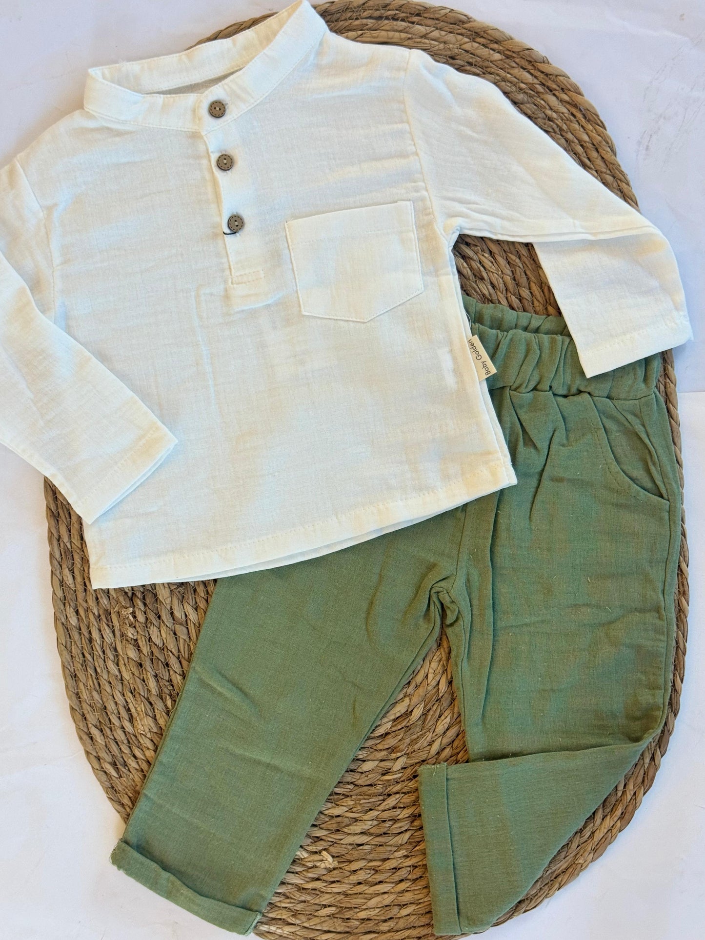 Linen Set available in 2 colors