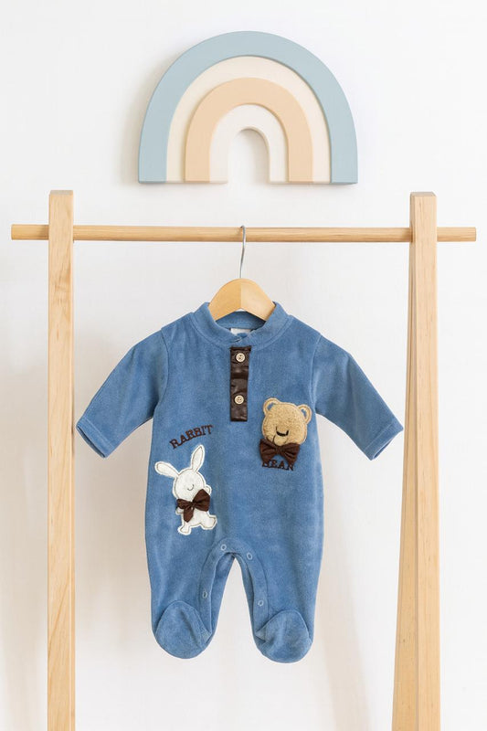 Velvet overall available in 2 colors