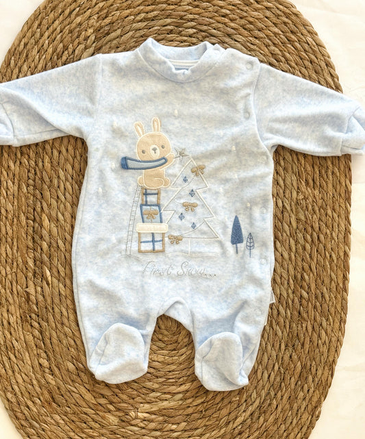 Velvet Blue Overall
