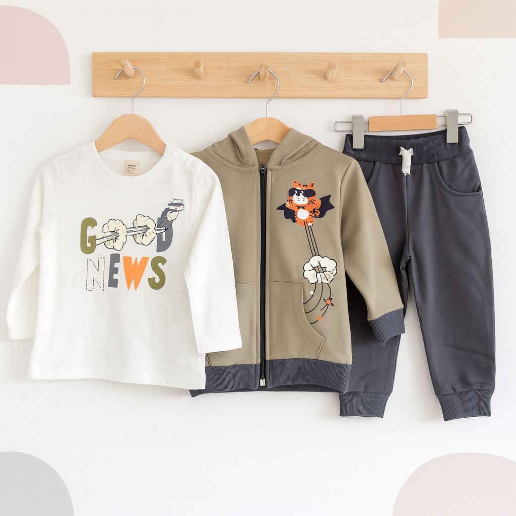 Soft Fleece 3 pieces set available in 3 colors