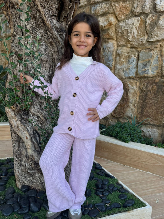 3 pieces wool set available in 2 colors