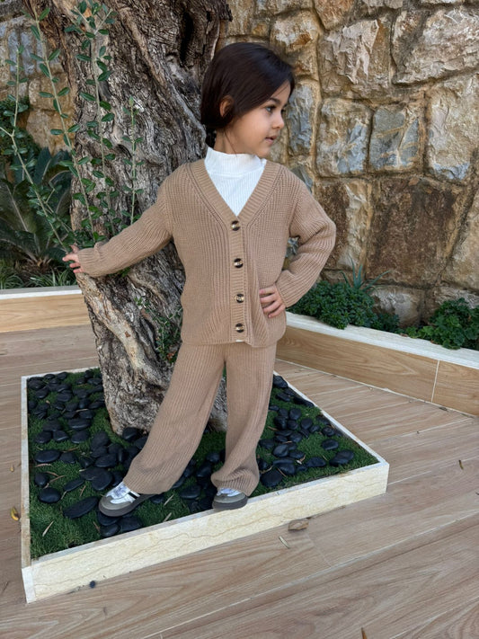 3 pieces wool set available in 2 colors