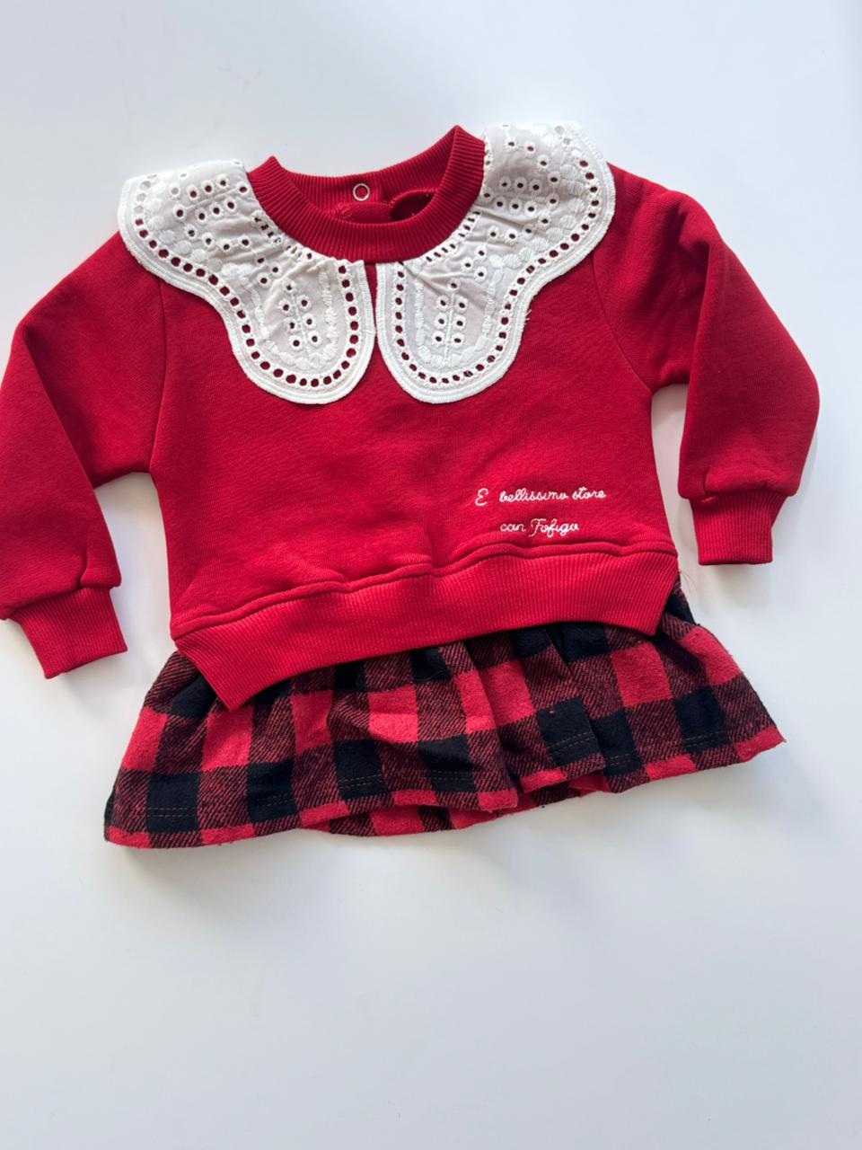 Fleece Christmas Dress