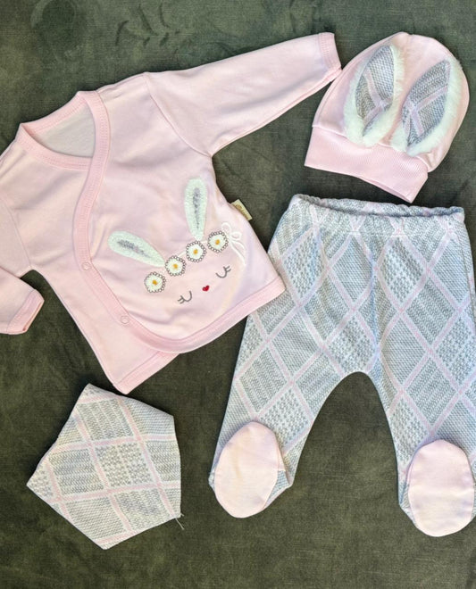 Soft fleece & cotton hospital set