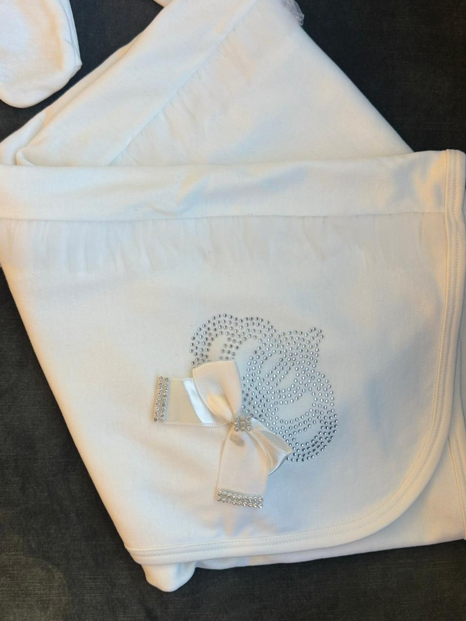 10 pieces baby girl set with blanket