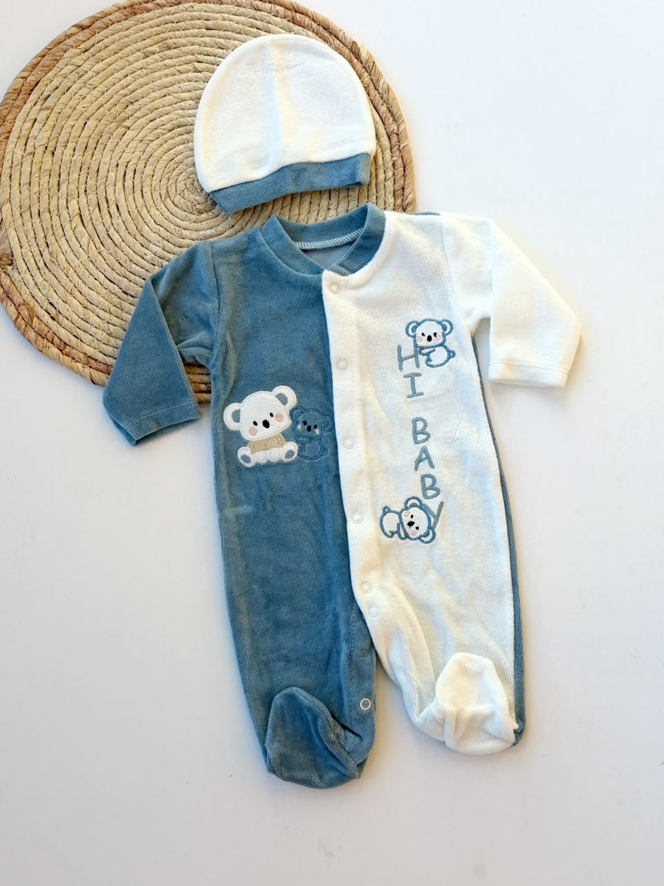 velvet overalls available in 2 colors