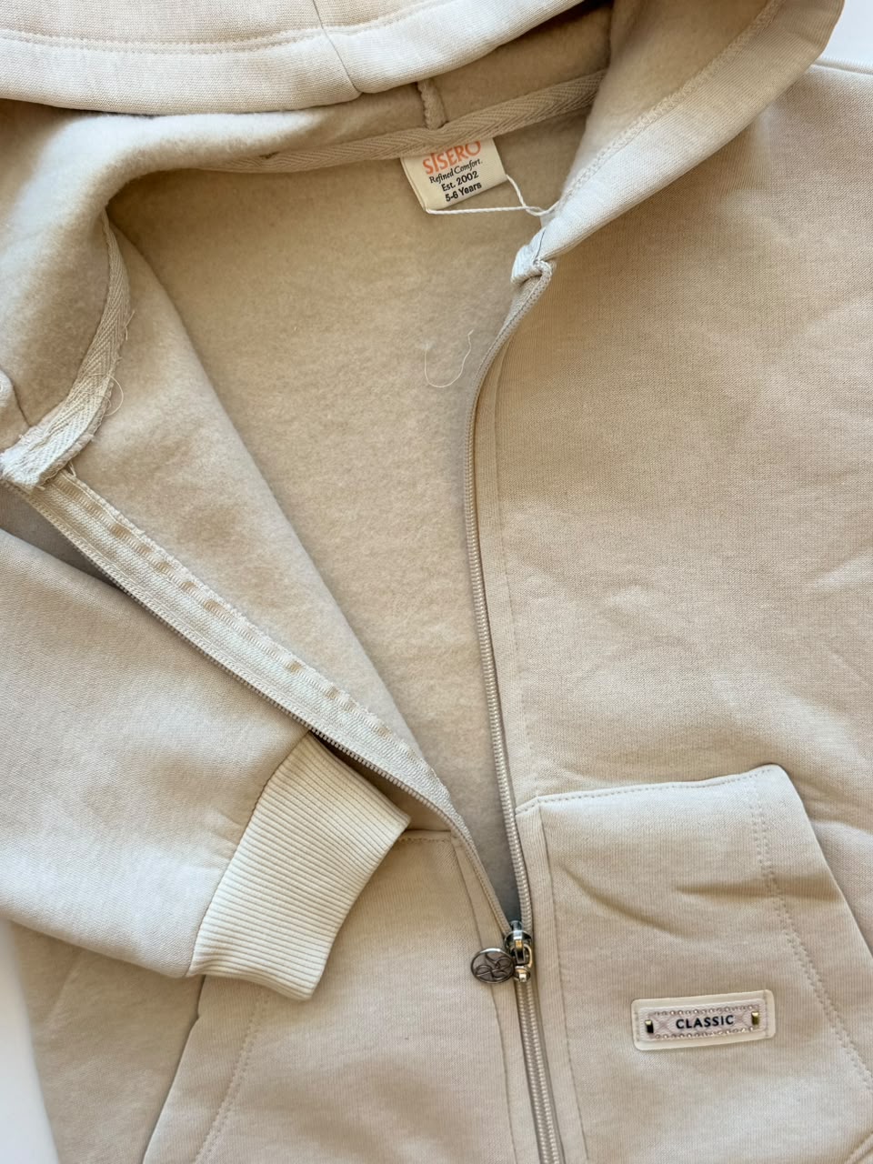 Fleece zip-up hoodies