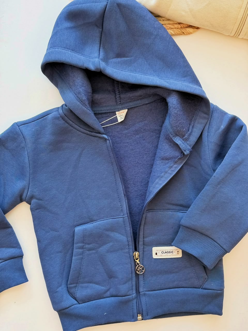Fleece zip-up hoodies