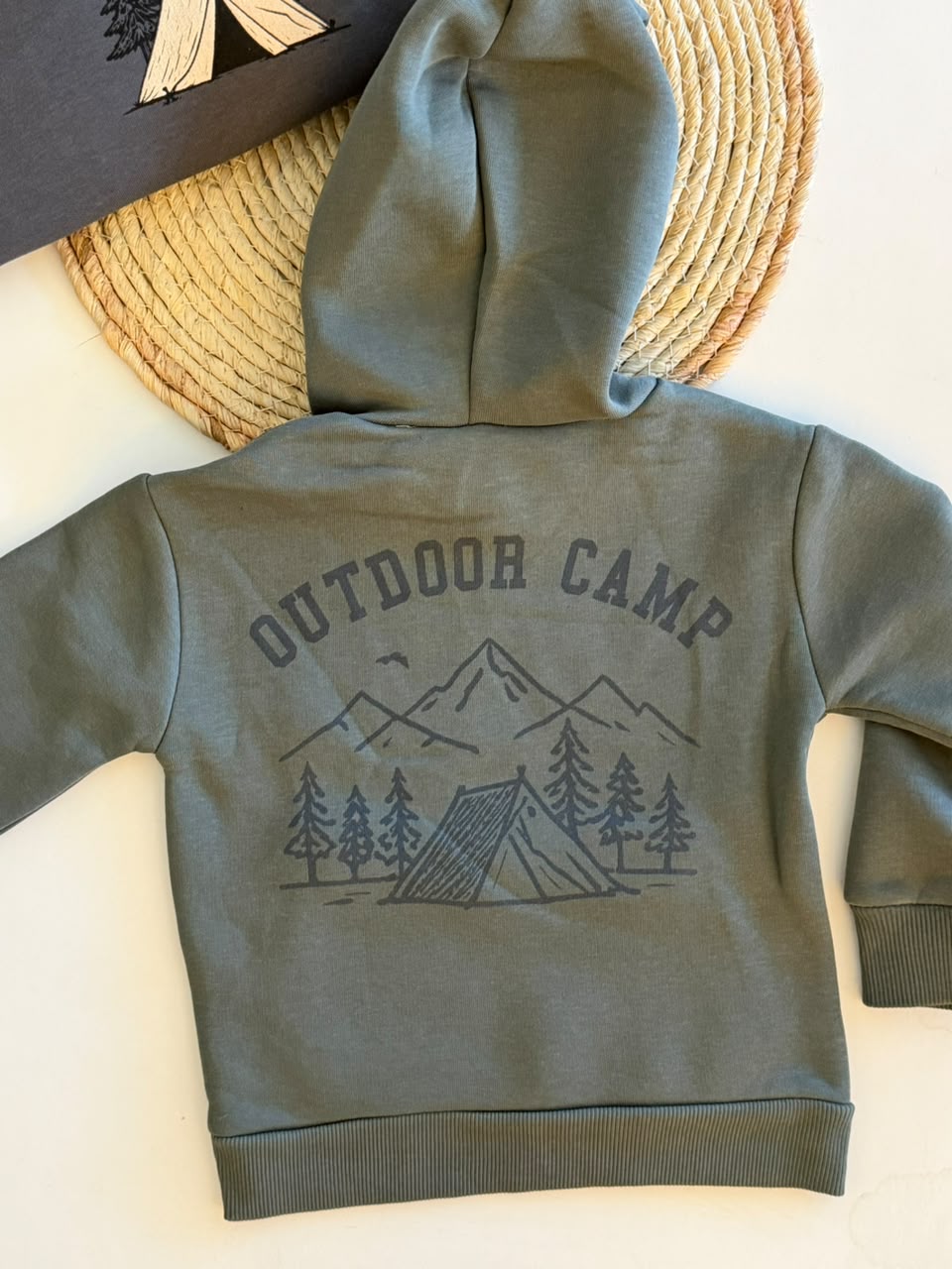Fleece hoodies available in 2 colors