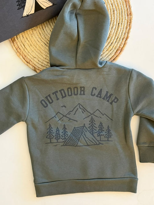 Fleece hoodies available in 2 colors